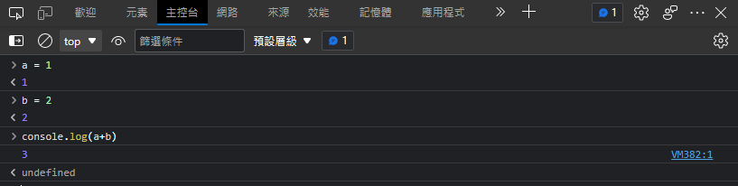console